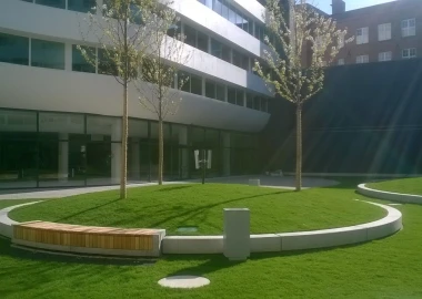 Mała architektura w hotelu - Wrocław