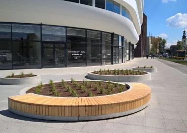 Mała architektura w hotelu - Wrocław